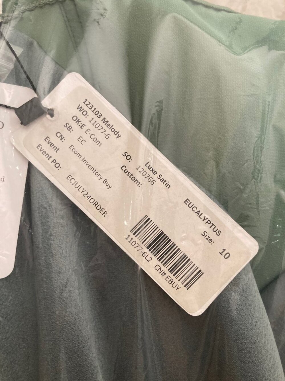Jenny Yoo Gown - "Melody" Size 10 - Picture 4 of 16